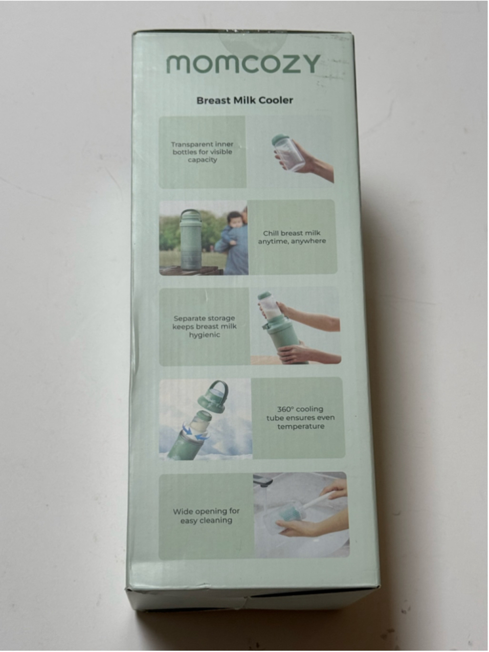 Momcozy 22oz Portable Breast Milk Cooler Model CM01 Purple NEW - Picture 4 of 11